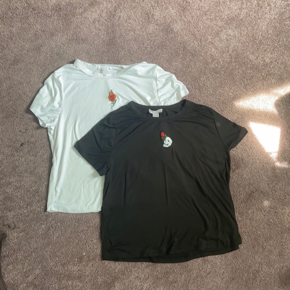Black and White t-shirts